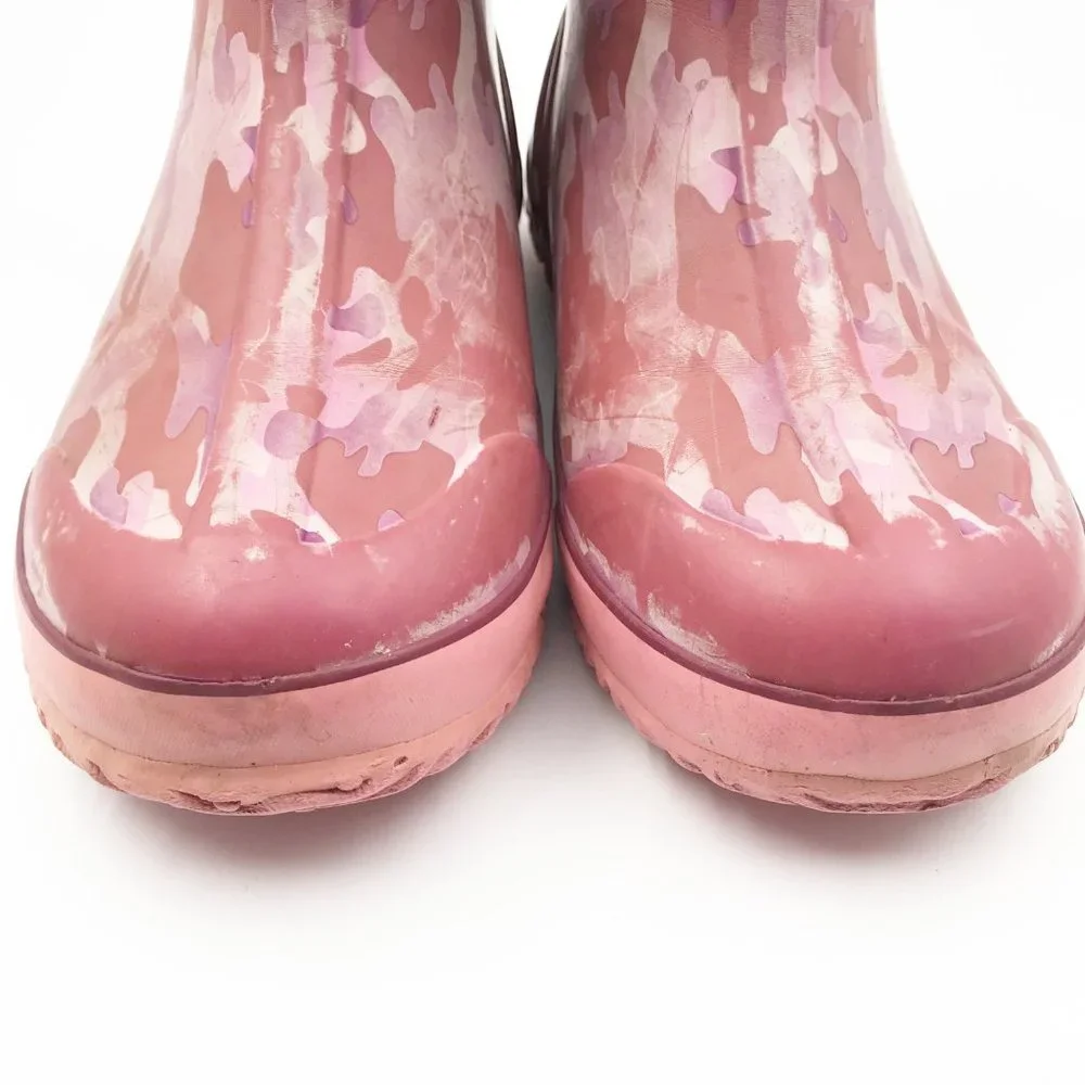 BOGS Neoprene Pink Camo Rain Snow Boots Youth 5 Outdoor Winter Waterproof